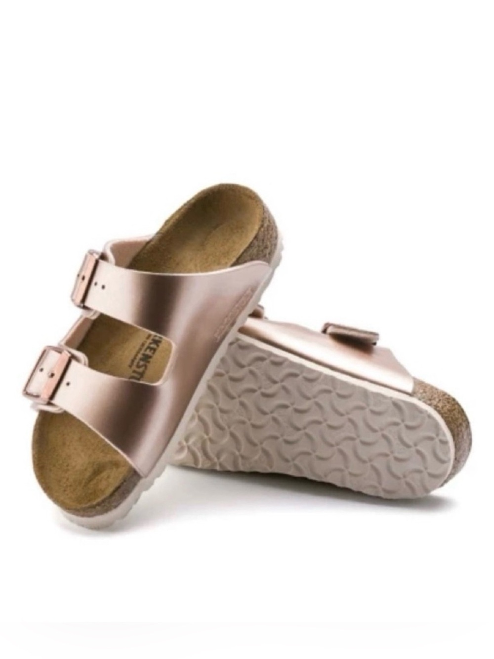 Birkenstock Arizona Rose Gold Sandals Size 31 or US 13-13.5